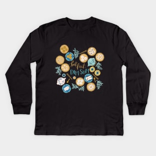 But first, Dim Sum! Kids Long Sleeve T-Shirt
